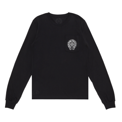 Pre-owned Chrome Hearts Las Vegas Exclusive Long-sleeve T-shirt 'black'