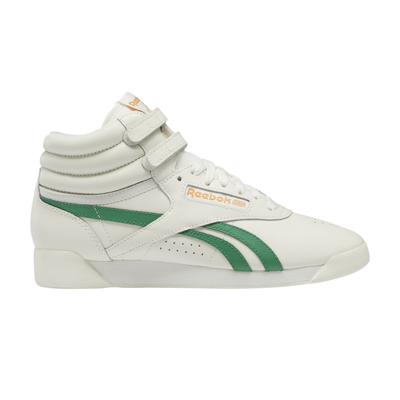 Pre-owned Reebok Wmns Freestyle High 'my Name Is - Glen Green' In Cream