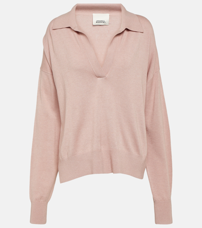 Isabel Marant Galix Sweater In 40op Old Pink