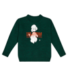 The Animals Observatory Bull Knit Sweater In Green
