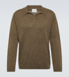 LE KASHA GIBSON CASHMERE POLO SWEATER