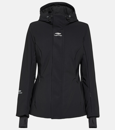 Balenciaga 3b Sports Icon Ski Jacket In Black