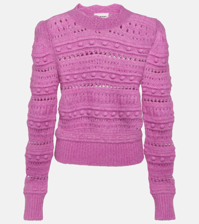 Isabel Marant Étoile Adler Alpaca Wool-blend Jumper In Pink
