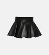 ALAÏA ALAÏA PEPLUM LEATHER BELT