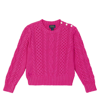 Polo Ralph Lauren Cable-knit Cotton Sweater In Pink