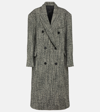 ISABEL MARANT LOJIMIKO OVERSIZED WOOL-BLEND COAT