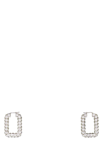 Amina Muaddi Earrings In Silver