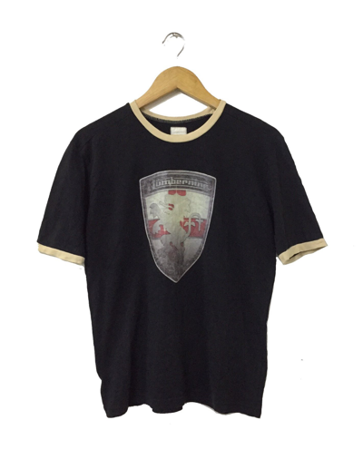 Pre-owned Number N Ine Number Nine Takahiromiyashita Ringer Japan Brand Tshirt In Black