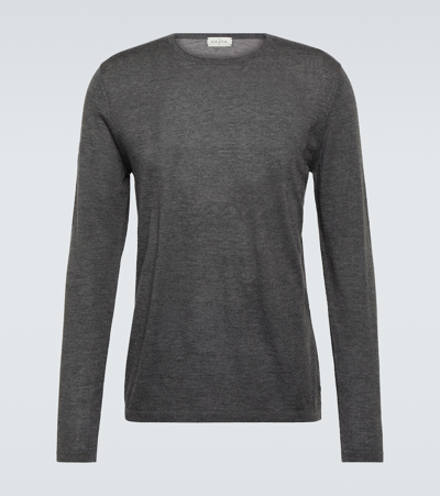 Le Kasha Kyoto Cashmere Sweater In Grey