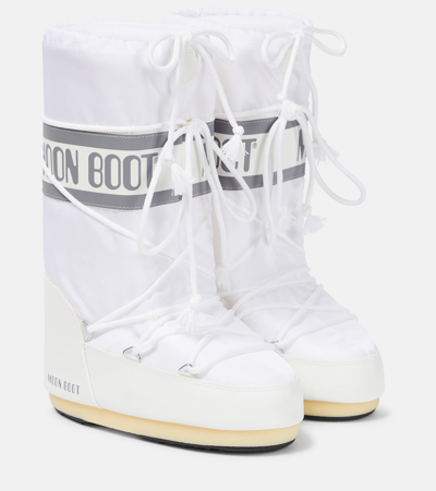Moon Boot Icon Snow Boots In White