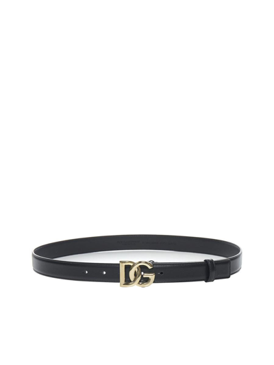 Dolce & Gabbana Belts In Black