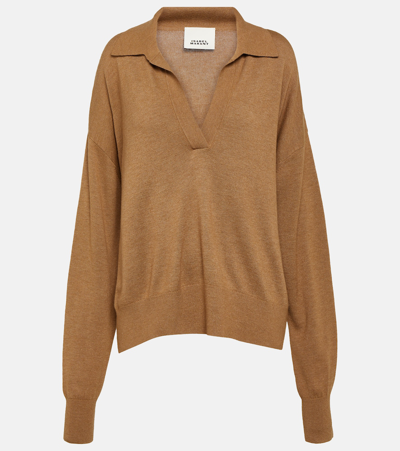 Isabel Marant Galix Sweater In Brown