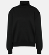 ALAÏA ALAÏA WOOL-BLEND TURTLENECK SWEATER