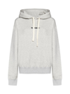Jil Sander Logo-print Drawstring Hoodie In Powder Green