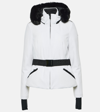 Goldbergh Hida Belted Ski Jacket In White