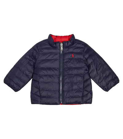 Polo Ralph Lauren Baby Terra Reversible Bomber Jacket In Multicoloured