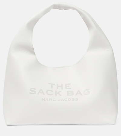 Marc Jacobs The Sack Leather Tote Bag In White