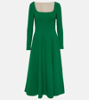 EMILIA WICKSTEAD KYLEE CRÊPE MIDI DRESS