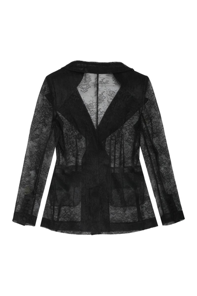 Nina Ricci Lace Jacket In Black
