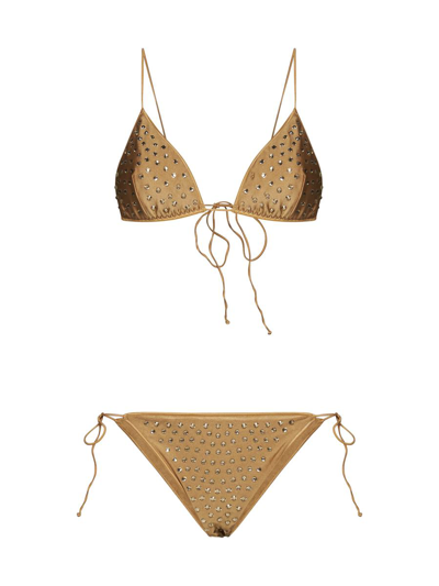 Oseree Swimwear In Sandstone