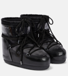 Moon Boot Icon Glance Nylon Ankle Snow Boots In Black