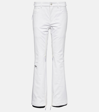 Balenciaga 3b Sports Icon Ski Pants In White