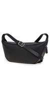 MADEWELL THE SLING CROSSBODY BAG IN LEATHER TRUE BLACK