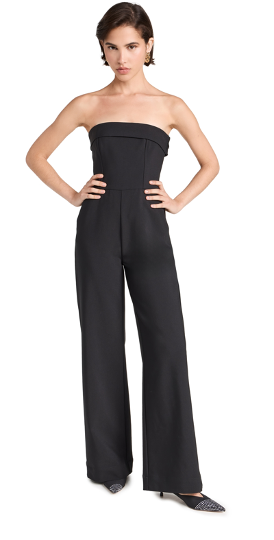 Pistola Denim Valentina Jumpsuit Black L