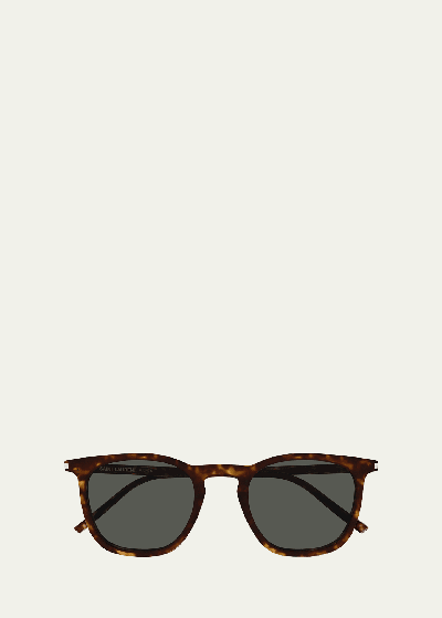 Saint Laurent Sl 623 002 Sunglasses In Marrone