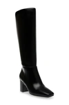 ANNE KLEIN TAESA BLOCK HEEL KNEE HIGH BOOT