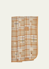 God's True Cashmere X Nick Fouquet Patchwork Tartan Cashmere Blanket In Tartan