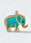 Sydney Evan 14k Mini Elephant Enamel Stud Earring