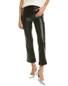 MOTHER MOTHER DENIM HIGH-WAIST RIDER BLACK - BLK ANKLE JEAN