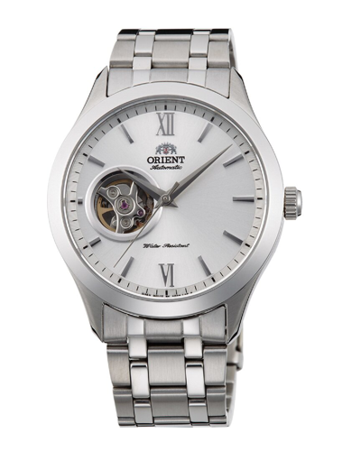 Orient Men's 39mm Automatic Watch In Silver