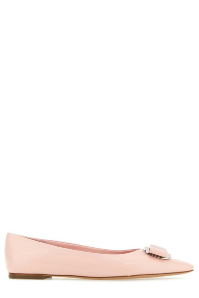 Ferragamo Salvatore  New Vara Bow In Pink