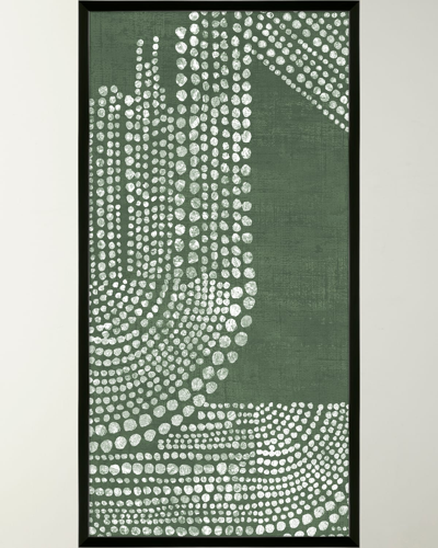 Prestige Arts Geometric Impression I Giclee In Green