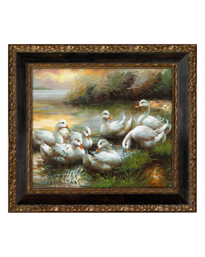 Prestige Arts The Ducks Giclee Art In Gold