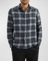 Rails Men's Lennox Flannel Button-down Shirt In Shadow Ether Mela