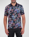 ROBERT GRAHAM MEN'S ASCONA KNIT POLO SHIRT