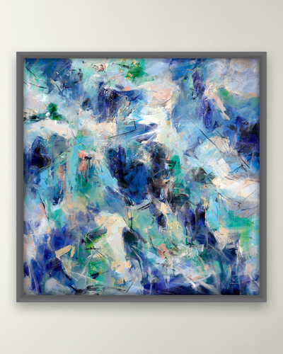 Prestige Arts Springtime At Night Giclee In Blue