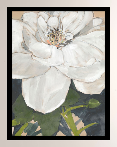 Prestige Arts Marked By Magnolias I Giclee Canvas Art In White