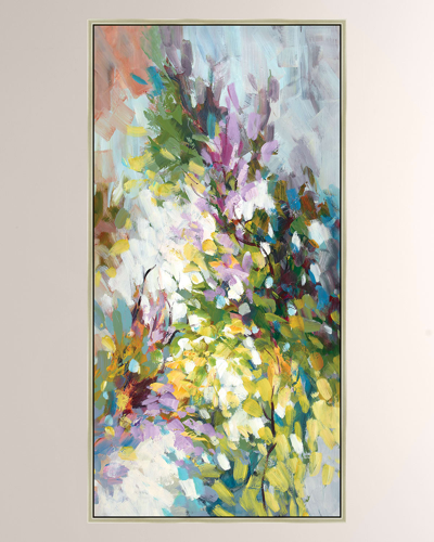 Prestige Arts Bursting Blooms Ii Giclee Canvas Art In Multi