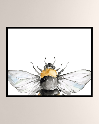 Prestige Arts The Big Bee Giclee On Canvas In White