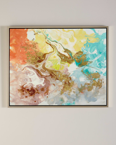Prestige Arts Spot Of Color Fine Art Giclee In Multi