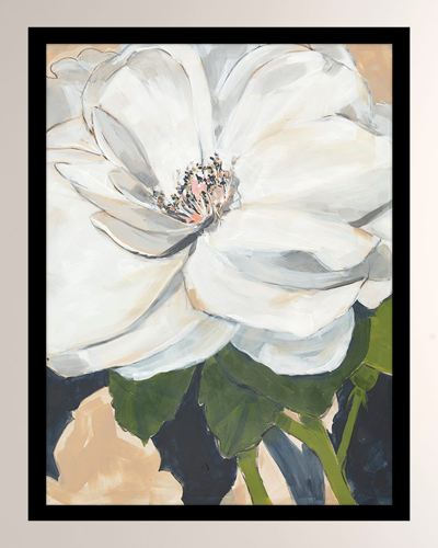 Prestige Arts Marked By Magnolias Ii Giclee Canvas Art In White
