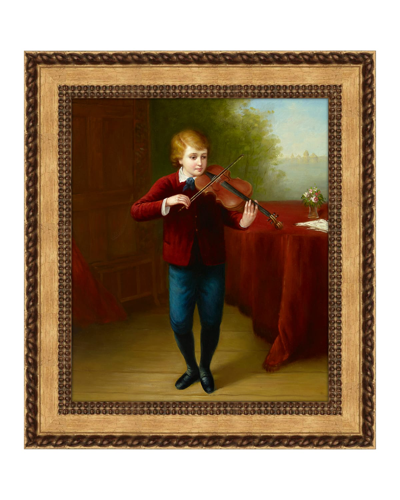 Prestige Arts Peter The Violinist Giclee Art In Multi