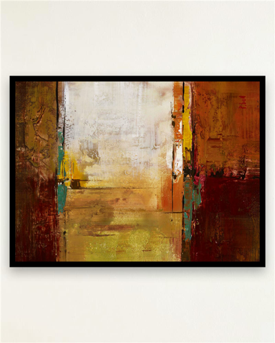 Prestige Arts Abstract I Giclee Art In Brown