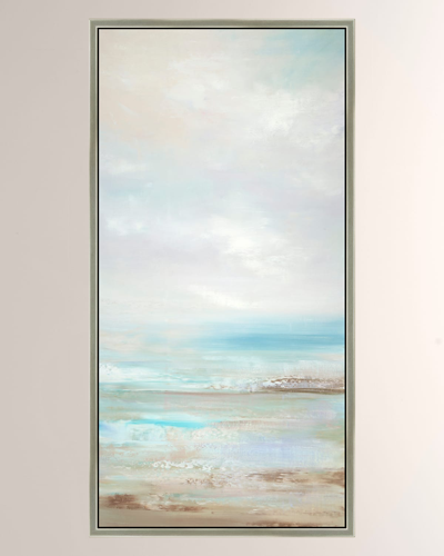 Prestige Arts Taking Half My Day I Giclee Canvas Art In Neutral