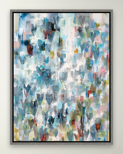 Prestige Arts My Heart Flutters Giclee In Multi