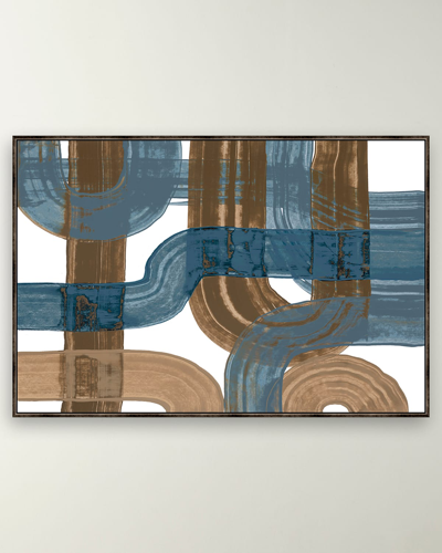 Prestige Arts Road Map Giclee In Multi